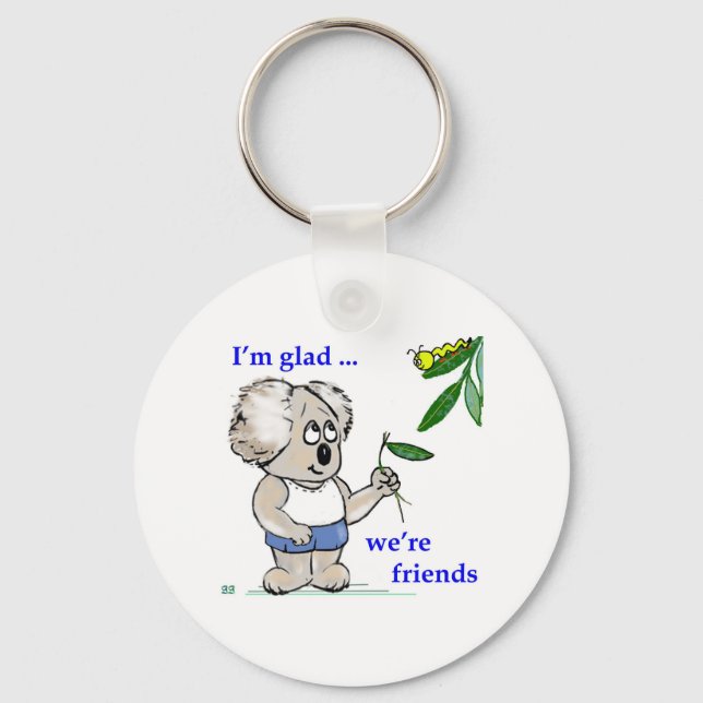 Koala Friends Key Ring (Front)