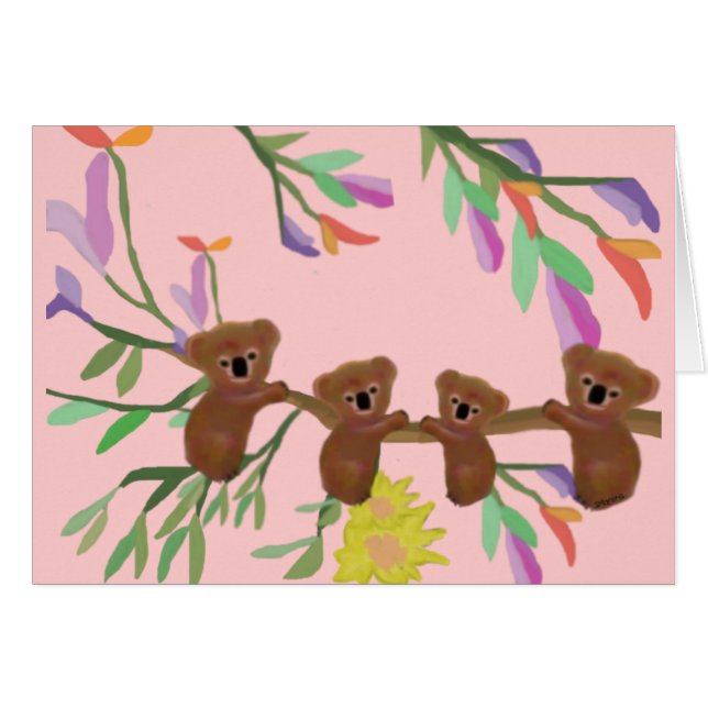 Koala Fun Cards (Front Horizontal)