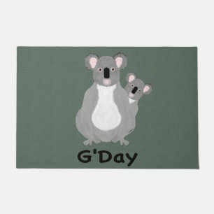 Koala G'Day Doormat