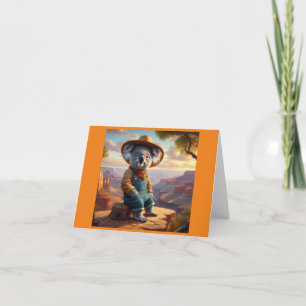 Koala Grand Canyon Card