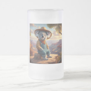 Koala Grand Canyon Frosted Glass Beer Mug