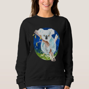 Koala Graphic Women Koala Sweatshirt