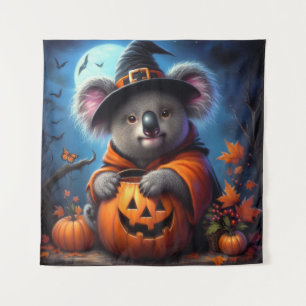Koala Halloween Costume Tapestry
