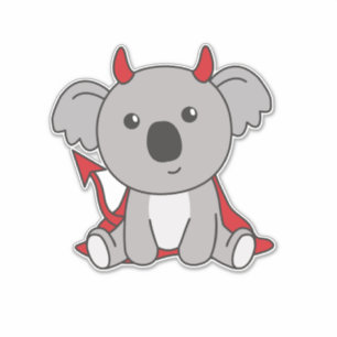 Koala Halloween Cute Devil Kids Witches Costume