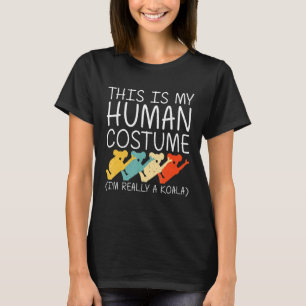 Koala Halloween Human Costume Bear Animal Easy Diy T-Shirt