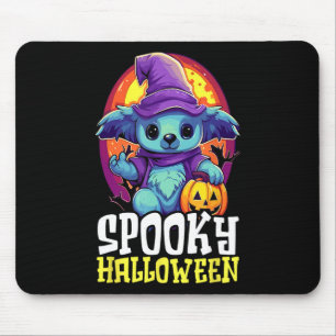 Koala Halloween Scary Trick Or Treat Spooky Koala Mouse Mat