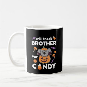 Koala Halloween Trade Brother For Candy Coffee Mug