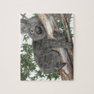 Koala in a Tree Jigsaw Puzzle