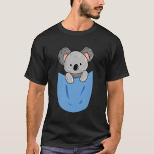Koala In My Pocket Koalas Australia Gift Animal Ko T-Shirt