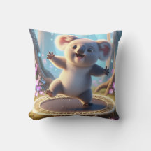 Koala in the clouds cushion