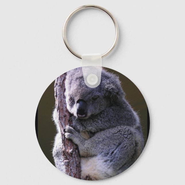 Koala in Tree Keychain (Front)