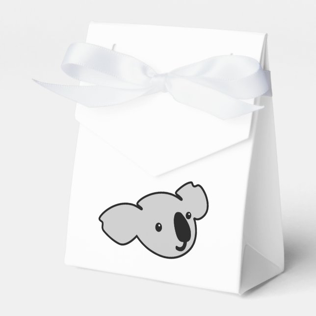 Koala Jo Favour Box, Your Colours Favour Box (Front Side)