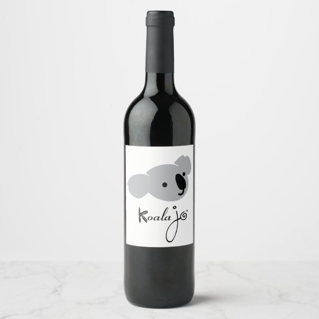 Koala Jo Food and Beverage Label Set (Front)
