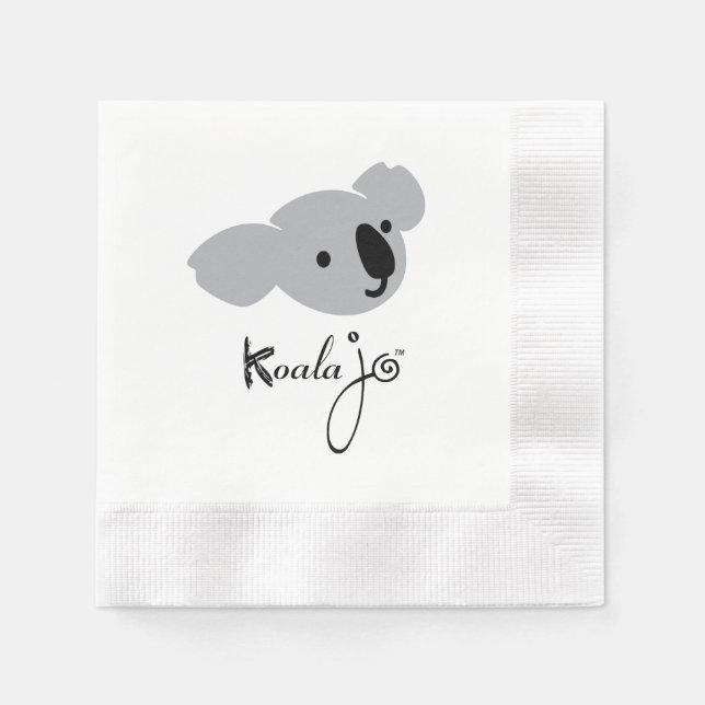 Koala Jo Paper Napkins (Front)