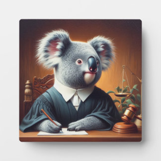 Koala Judge Plaque