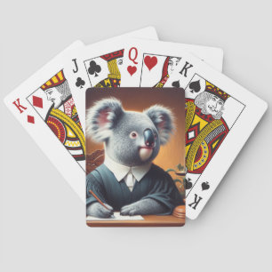Koala Judge Playing Cards