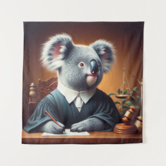 Koala Judge Tapestry