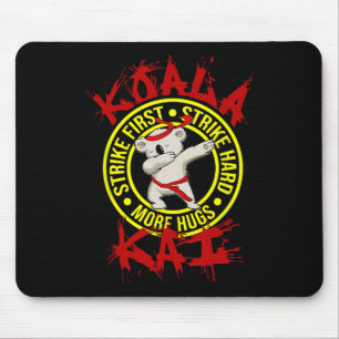 Koala Kai Funny Karate Ninja Dojo Koala Hug More A Mouse Mat