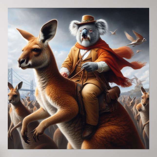 Koala Kangaroo Rider Poster (Front)