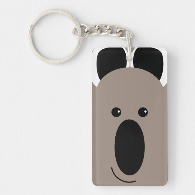 Koala! Key Ring (Front)