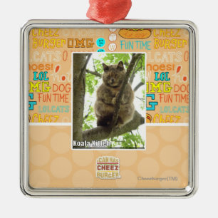 Koala Kitteh Metal Tree Decoration