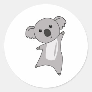 Koala Koala Bears Cute Animals For Kids Classic Round Sticker