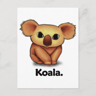 Koala Koala. Postcard
