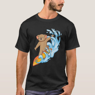 Koala Koala Whisperer Animal Herbivore Surfer T-Shirt