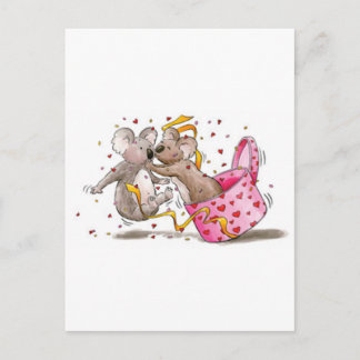 Koala Kouple Postcard