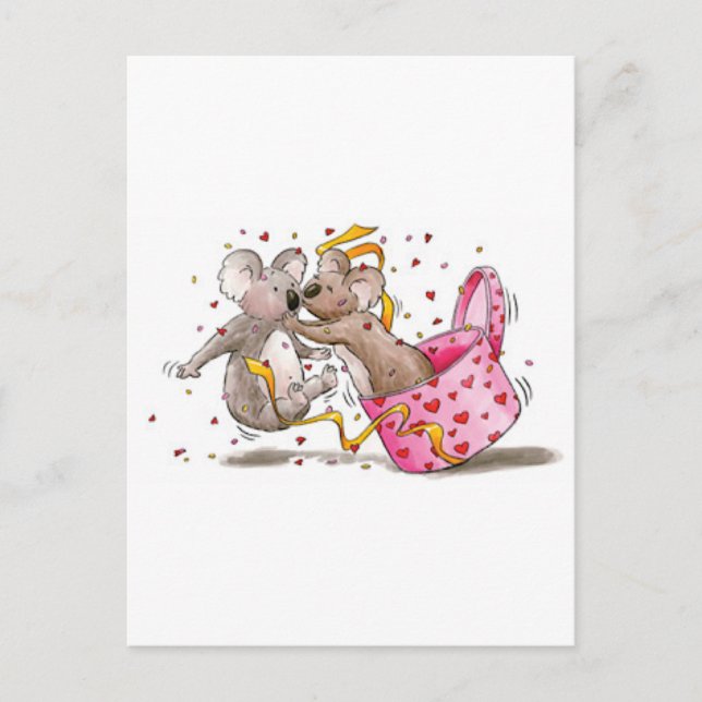 Koala Kouple Postcard (Front)