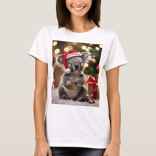 "Koala Kris Kringle: Christmas Down Under" T-Shirt (Front)