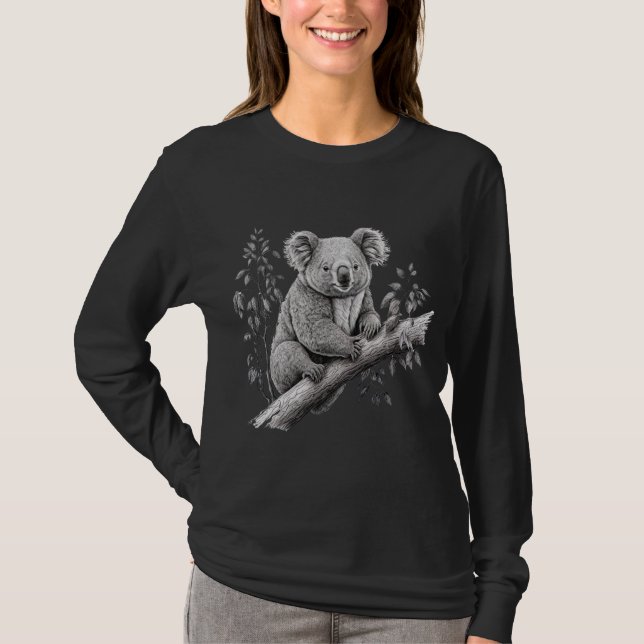 Koala - Long Sleeve T-Shirt (Front)