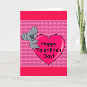 Koala Love Holiday Card
