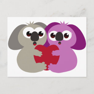 Koala Love Postcard