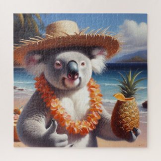 Koala Luau Jigsaw Puzzle