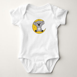 Koala Moon Good Night Koalas Cute Animals Baby Bodysuit