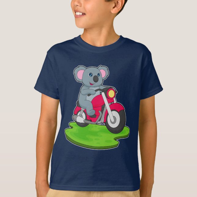Koala Motorcycle T-Shirt (Front)