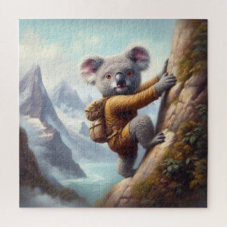 Koala Mountain Climbing Jigsaw Puzzle