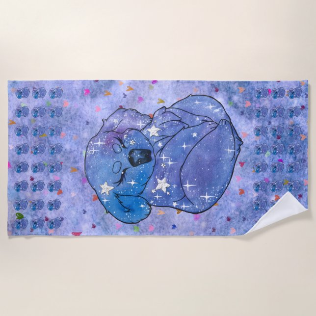 Koala named Seven Beach Towel (Front)