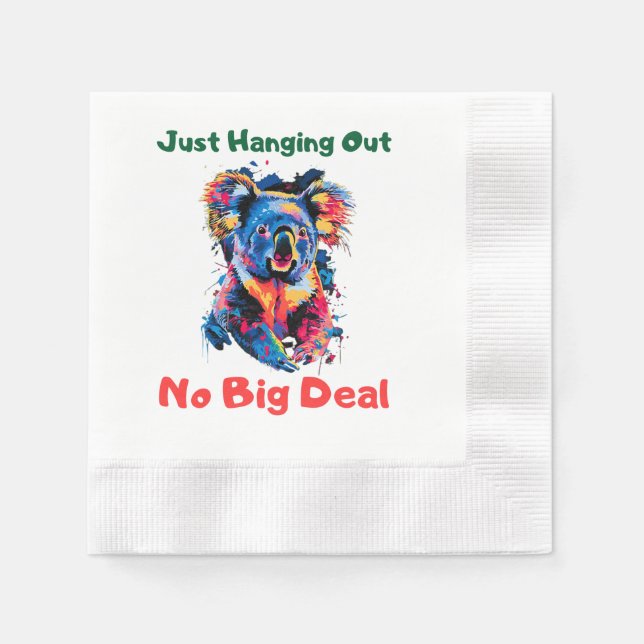 Koala Napkin (Front)