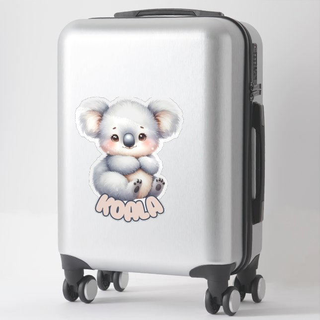 KOALA - NURSERY STICKER (Suitcase)