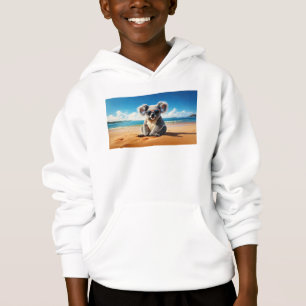 Koala on a sandy beach