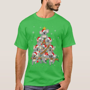 Koala Ornament Decoration Christmas Tree Tee Xmas