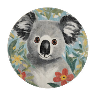 Koala Painting Cutting Board