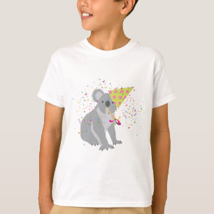 Koala Partying - Animals Having a Party T-Shirt