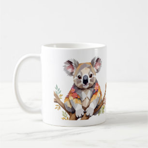Koala Playful Adorable Fun Animal Colourful Joyful Coffee Mug