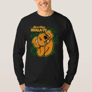 Koala Pun Pot Lovers Super High Koala-Ty Kush Smok T-Shirt