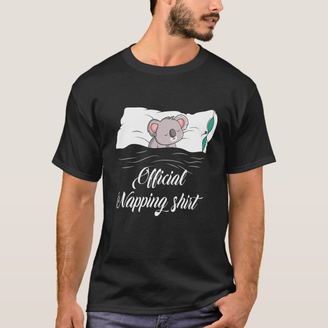 Koala Pyjamas Koala Lover  Official Napping T-Shirt (Front)