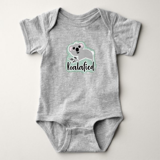 Koala Qualified Cutie Baby Bodysuit (Front)