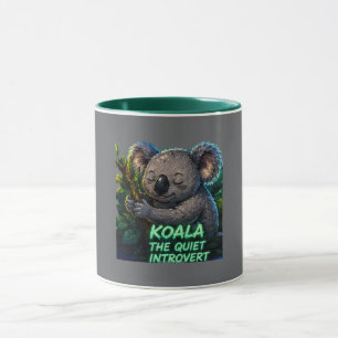 Koala Quiet Introvert Coffee Mug